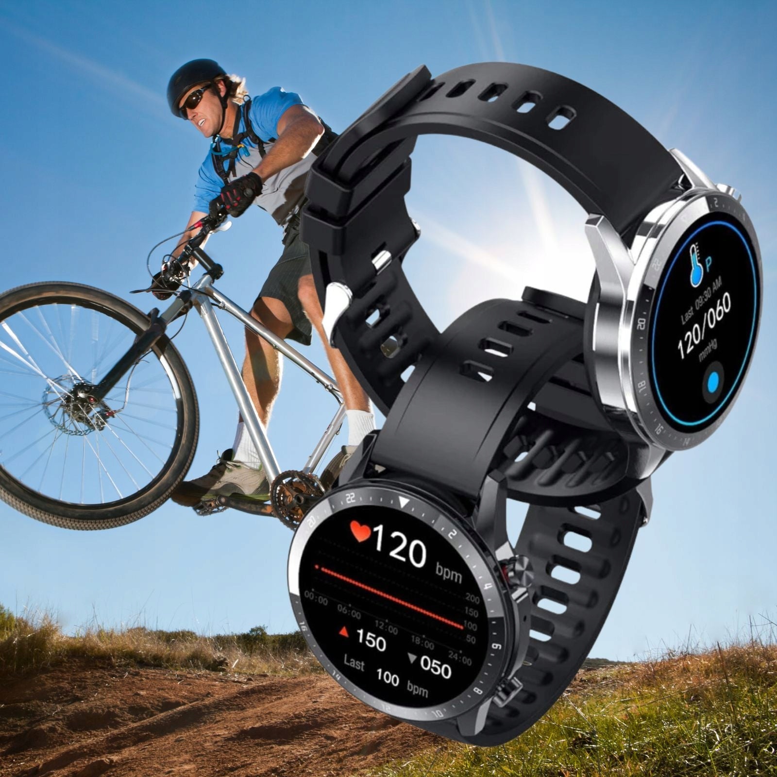 Children's watch SMARTWATCH GRAVITY CONVERSATIONS SPORT HEALTH 2 STRIPES-GIFT Brand Gravity