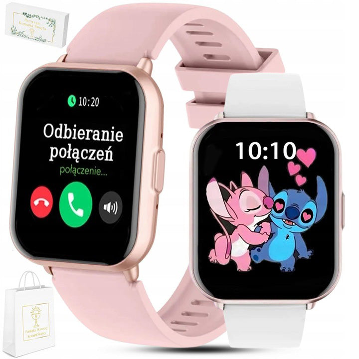 Children's watch SMARTWATCH Rubicon for school FOR GIRLS Talking games