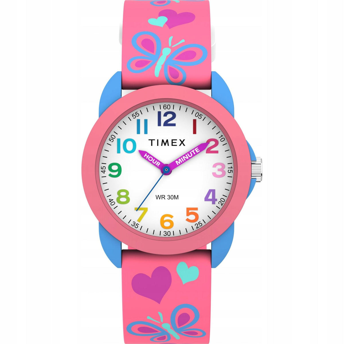 Children's watch Timex TW2Y59700 pink strap