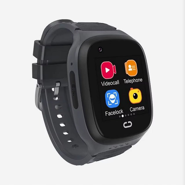 Children's watch WISE! SMARTWATCH KIDS Amoled GPS SIM PL Menu Black