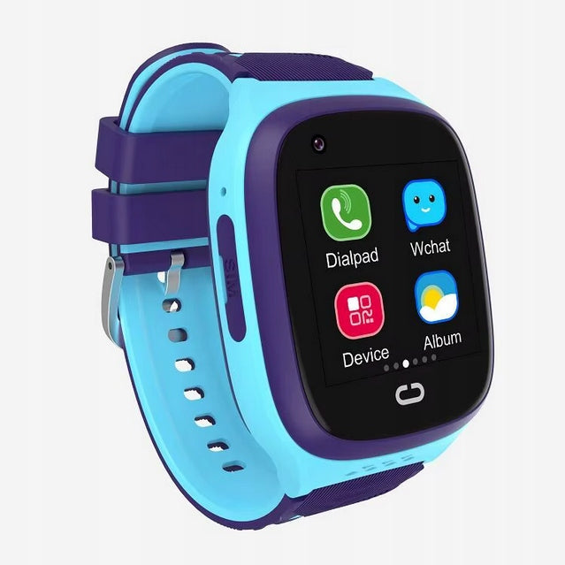 Children's watch WISE! SMARTWATCH KIDS GPS SIM PLmenu Video Calls Blue
