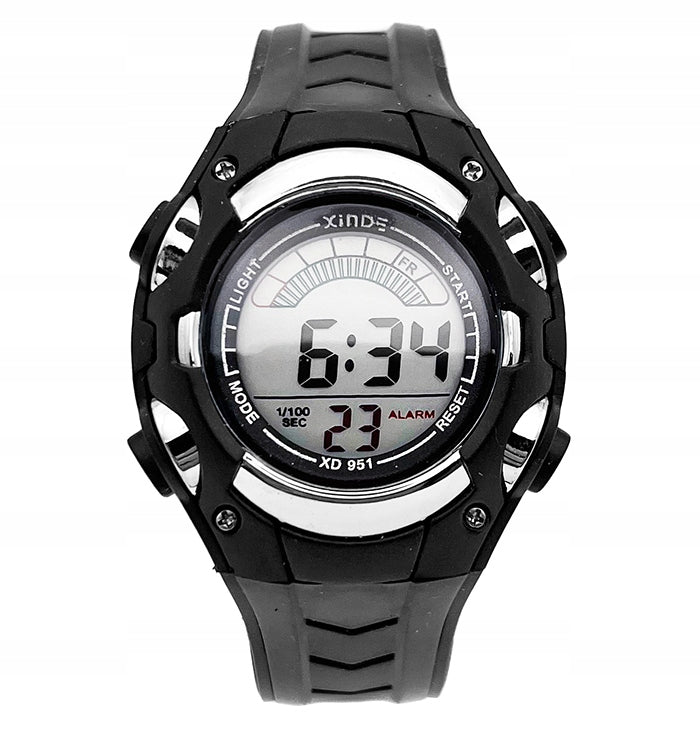 Children's watch XINDE electronic alarm date stopwatch 12/
