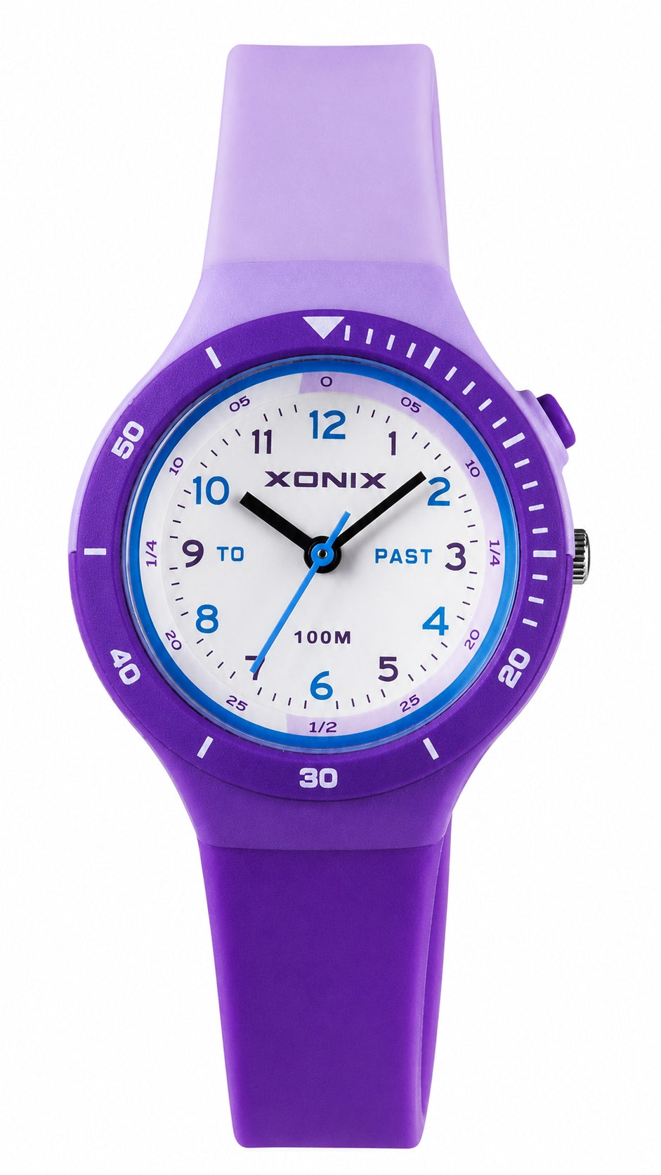 Children's watch XONIX purple analog 10ATM backlight for child Packaging status original