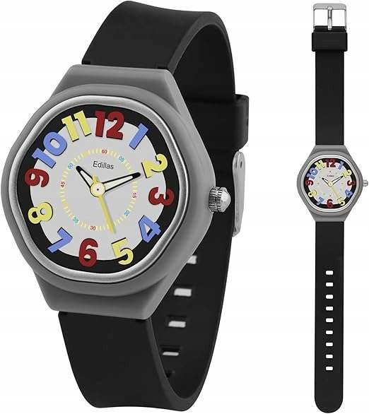 Children's watch analog quartz for learning hours waterproof 5+ years