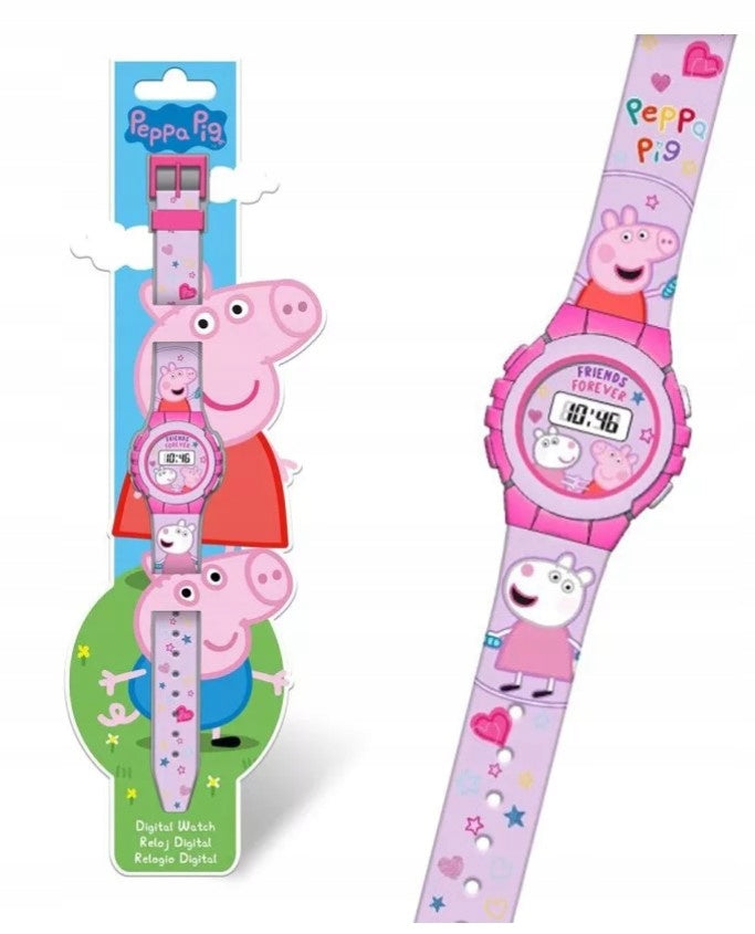 Children's watch digital PEPA PIG - PEPPA PIG friends