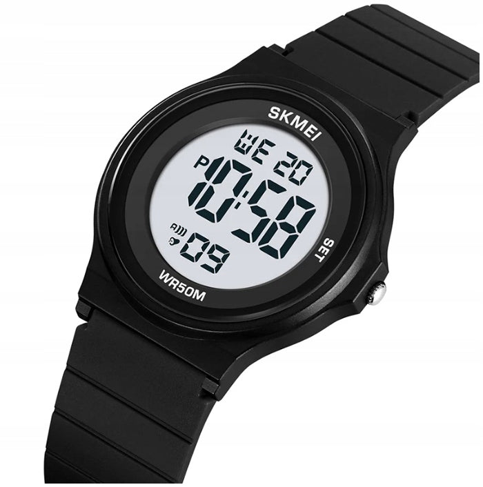 Children's watch electronic sports stopwatch alarm date backlight