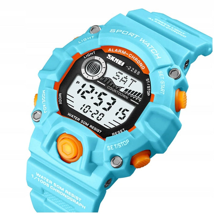 Children's watch / electronic / turquoise / many functions EAN (GTIN) 5907291134658