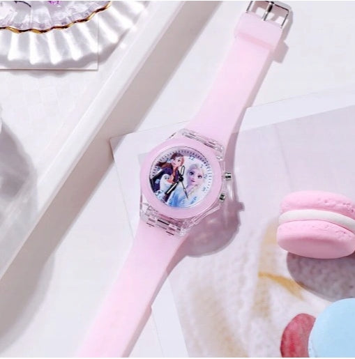 Children's watch for children Frozen Anna glowing Brand Jelly Pens