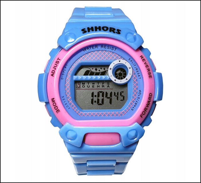 Children's watch / sports / SHHORS / electronic / stopwatch alarm date EAN (GTIN) 5907410111775