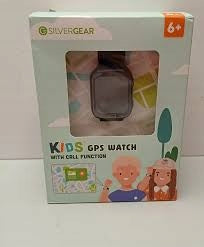 Children's watch with GPS Silvergear Black with ringing function Packaging status original