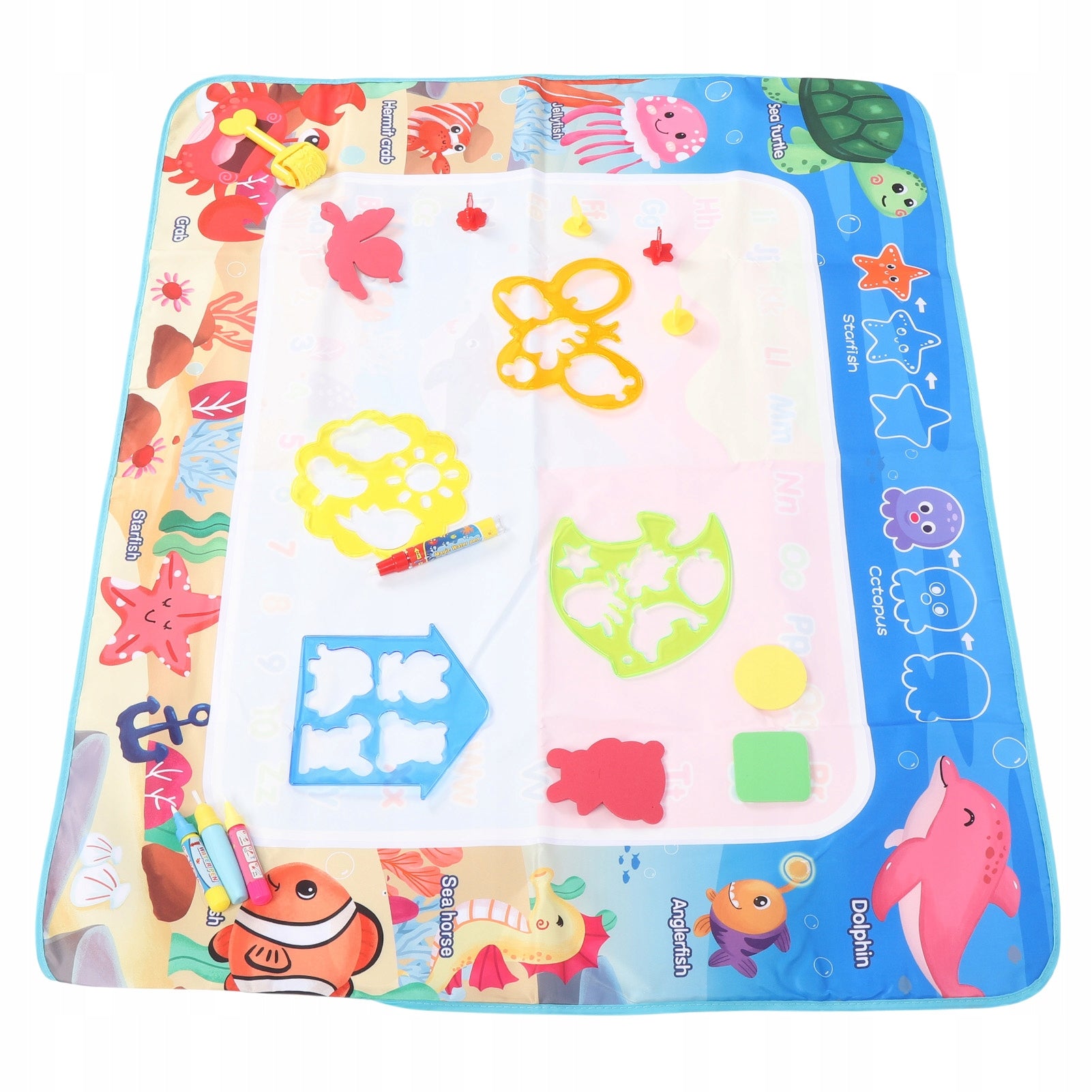 Children water doodle mat repeatedly uses large size painting W3