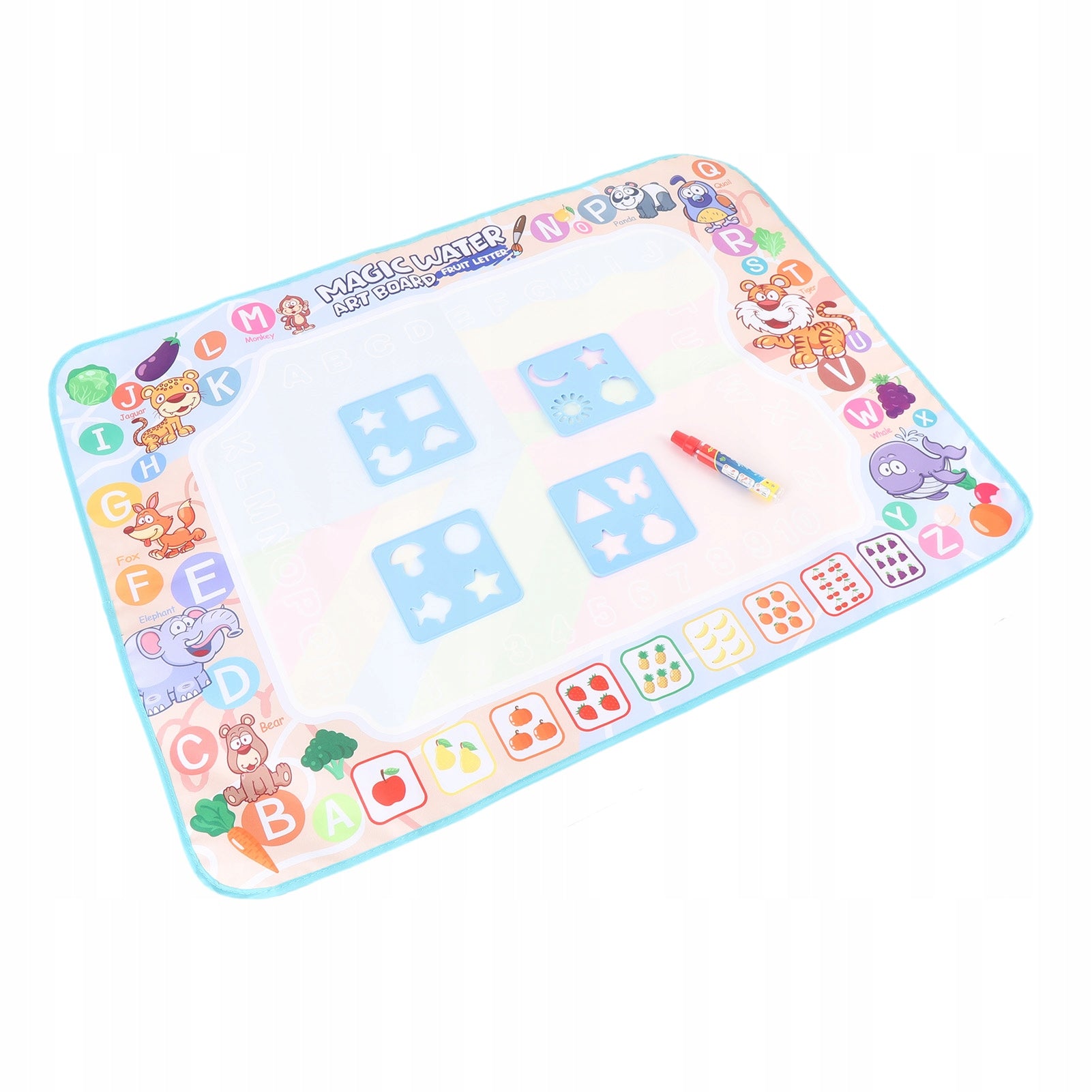 Children water doodle mat repeatedly uses water painting on A8 board Medical device no
