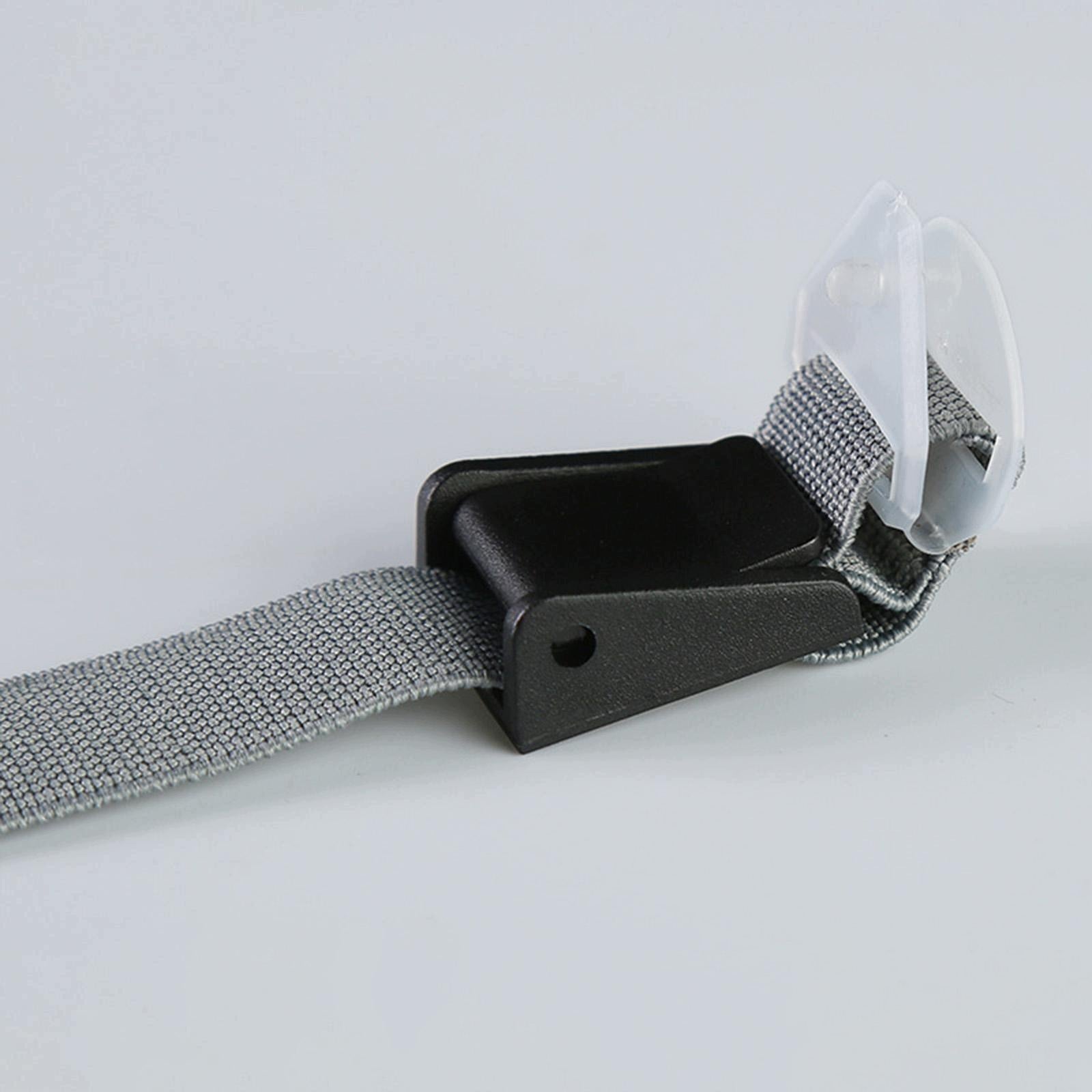 Chin Strap Helmet Accessories Adjustable Polyester Quick Clips Black Manufacturer no brand
