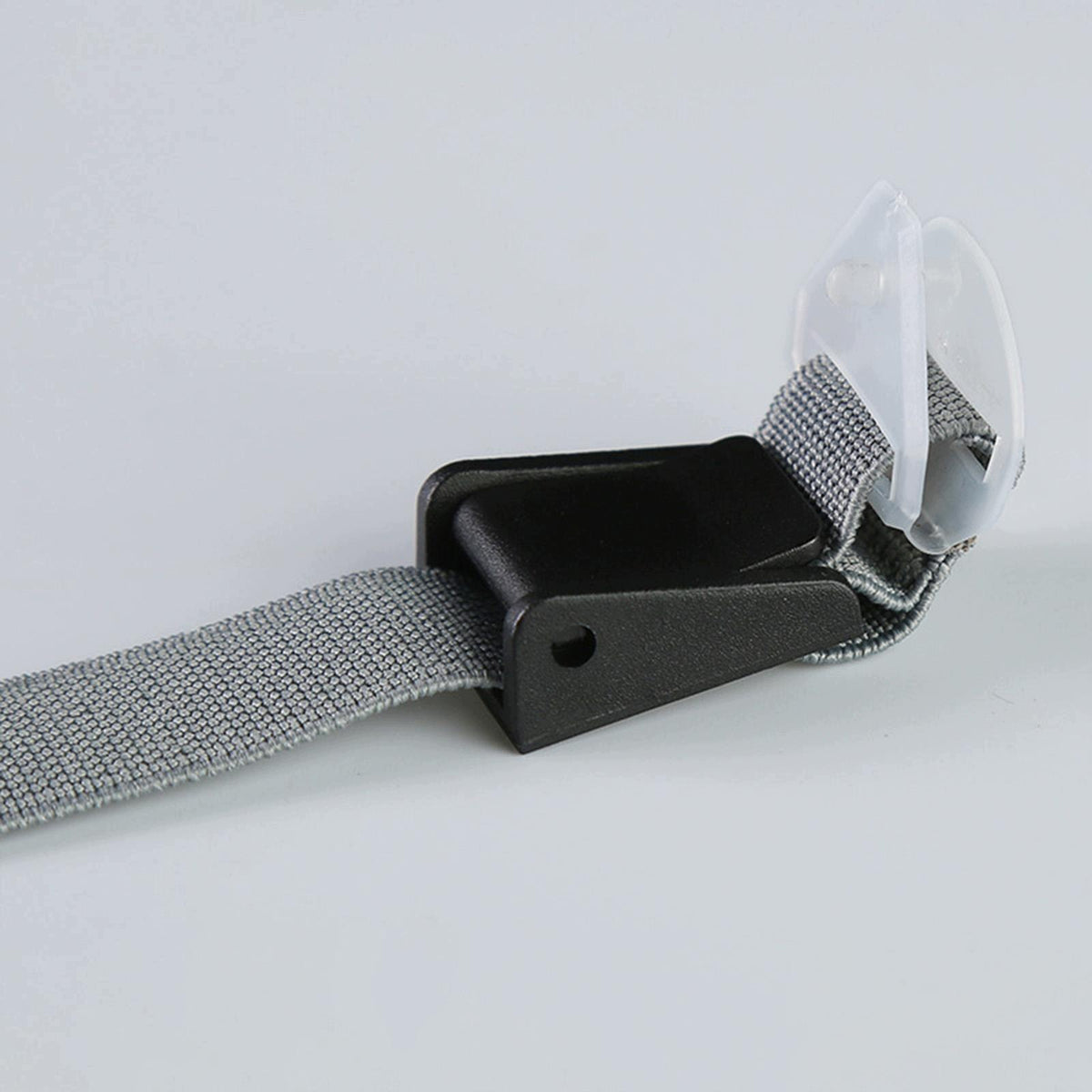 Chin Strap Helmet Accessories Adjustable Polyester Quick Clips Black Manufacturer no brand