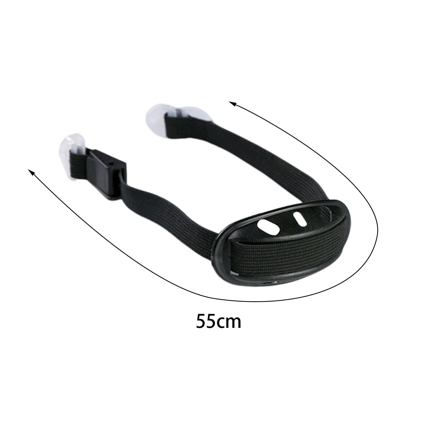 Chin Strap Helmet Accessories Adjustable Polyester Quick Clips Black Packaging status original