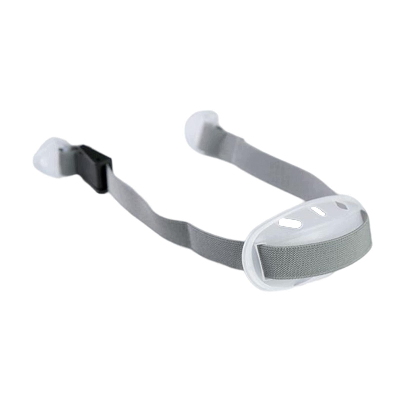 Chin Strap Helmet Accessories Adjustable Polyester Quick Clips Gray