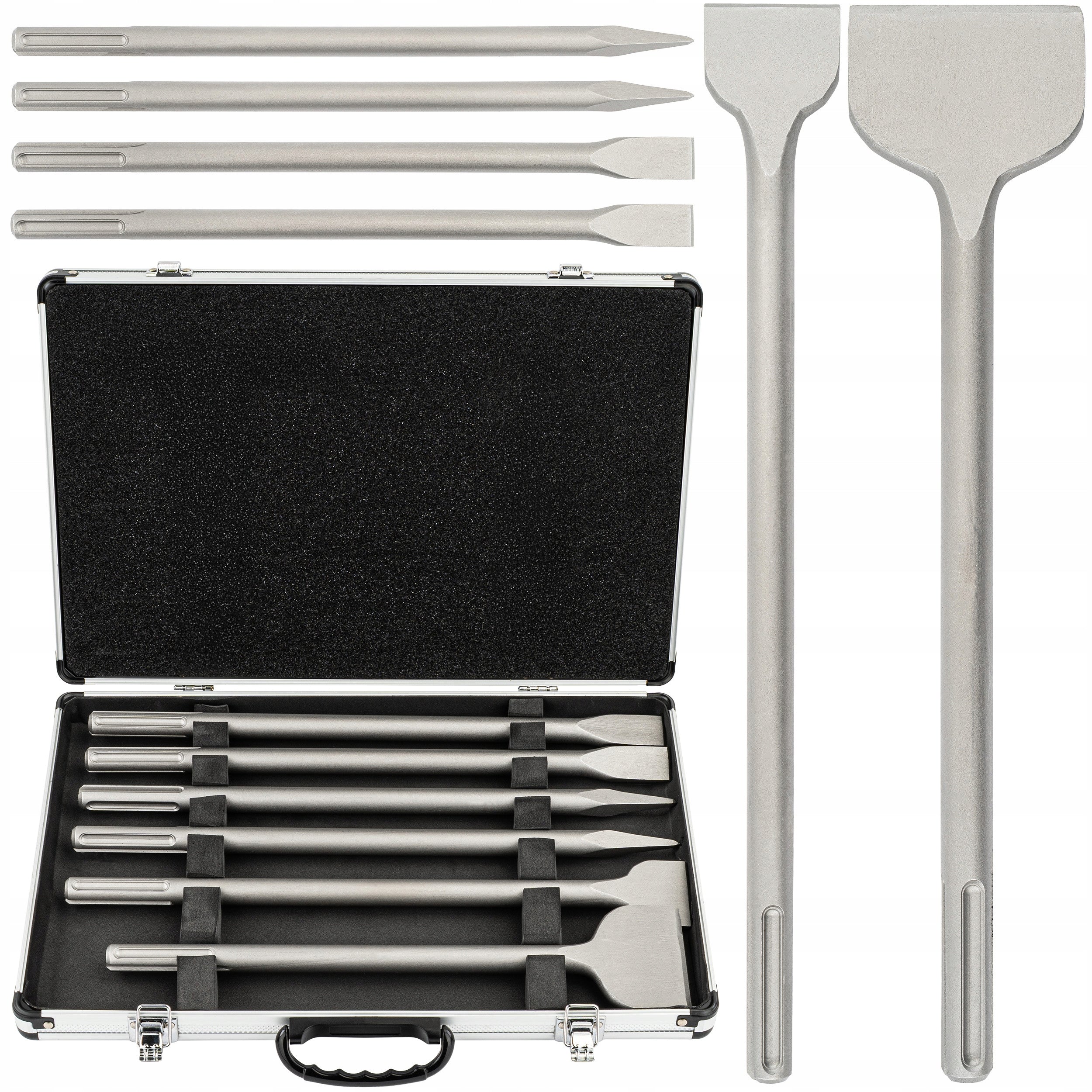 Chisel SDS-Max Powermat 6 pcs. for concrete, brick and stone