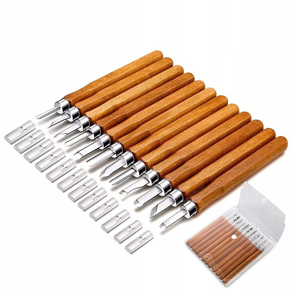 Chisel chisel wood carving knives sculptural chisel set 12 pcs. Manufacturer code TS-HM-152