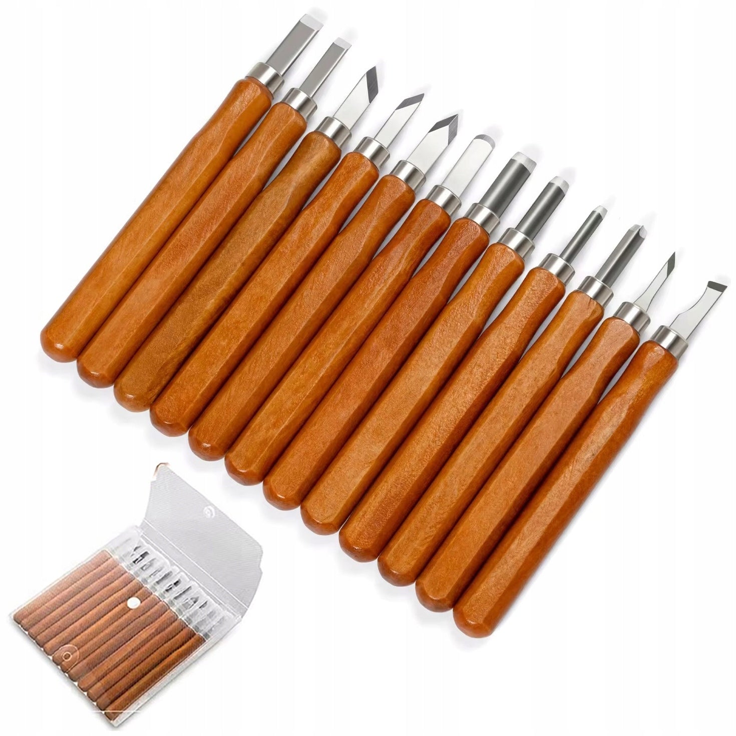 Chisel chisel wood carving knives sculptural chisel set 12 pcs.