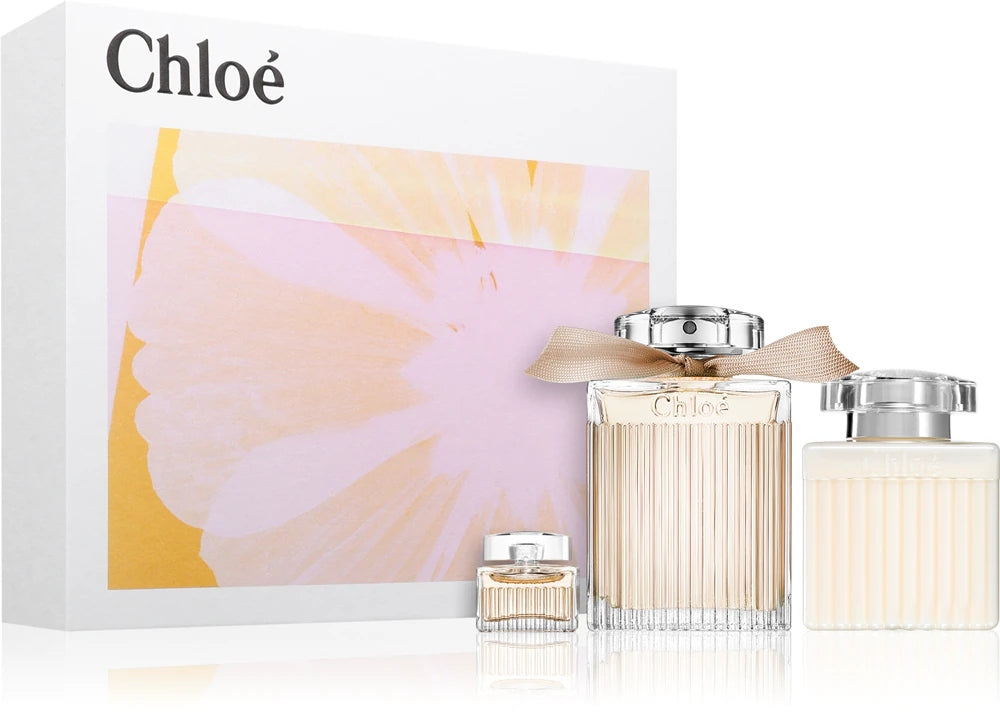 Chloe Chloe Eau de Parfum miniature 5ml + lotion 100ml + 100ml EDP