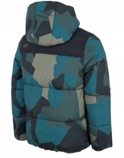 Jacke für Jungen 4F multikolor allover HJZ22 JKUMP004 90A 