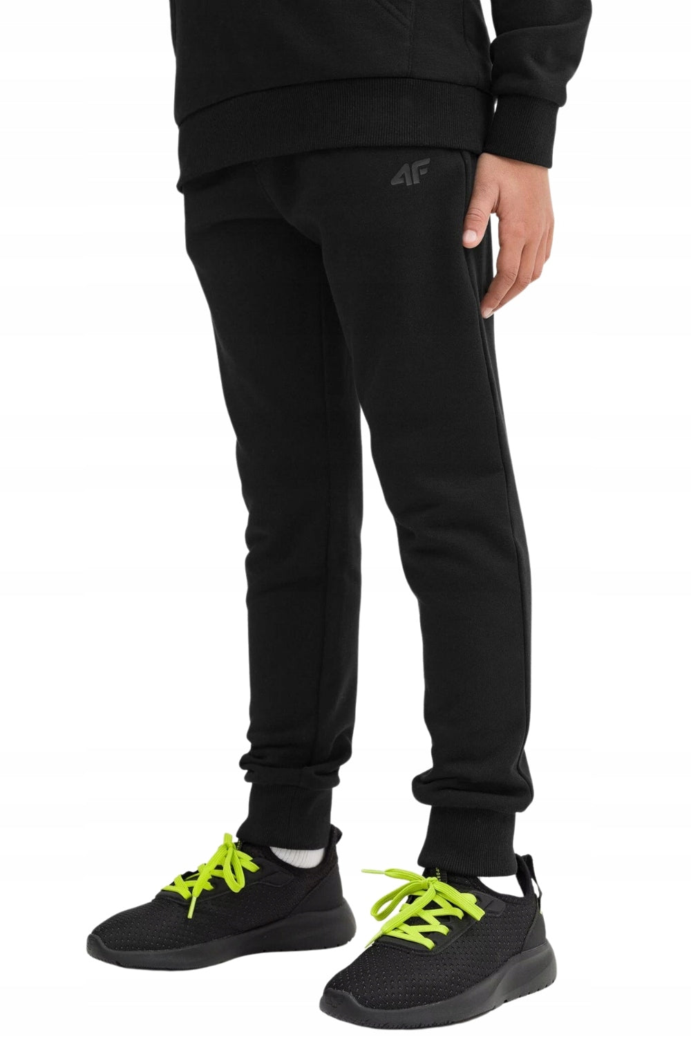Sporthose für Jungen 4F, schwarz 