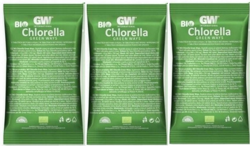 Chlorella Green Ways tablets 440 pcs 110 g BIO Chlorella PYRENOIDOSA