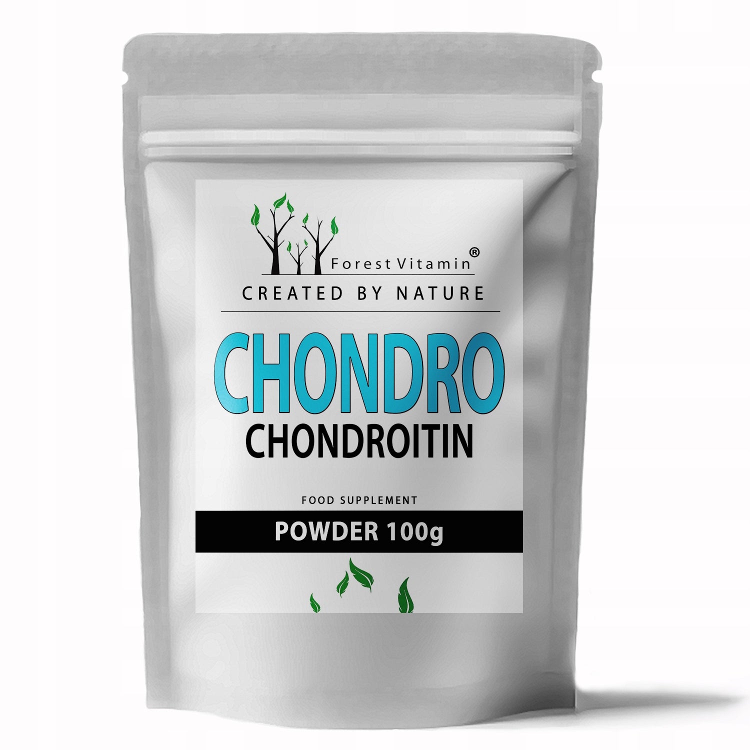 Chondroitin 100g PURE POWDER WITHOUT ADDITIVES JOINTS KNEES MUSCLES PAIN EAN (GTIN) 5904890311664