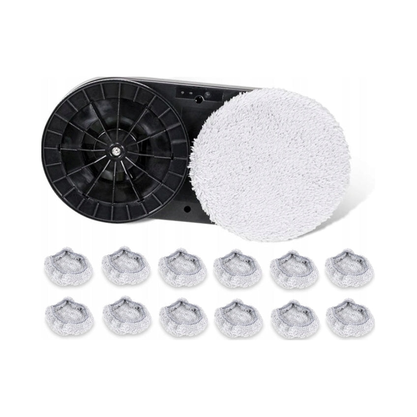 Chovery Microfiber Robot Cloths 12 Pack for Window Cleaning Manufacturer code Zestaw ściereczek dla robota do mycia