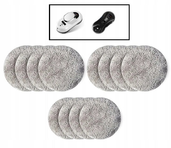 Chovery Microfiber Robot Cloths 12 Pack for Window Cleaning