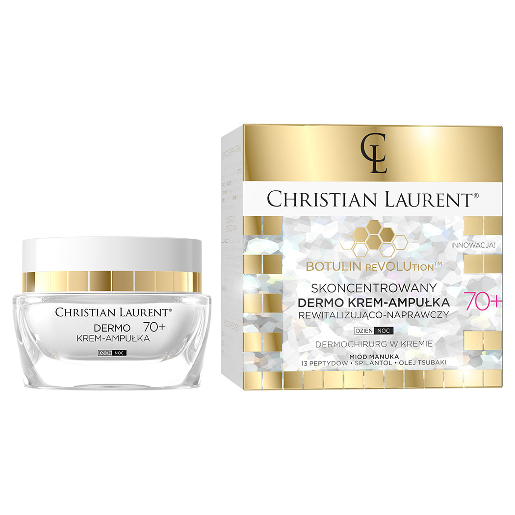 Konzentrierte revitalisierende und regenerierende Creme Cristian Laurent Botulin Revolution 70+, 50 ml 