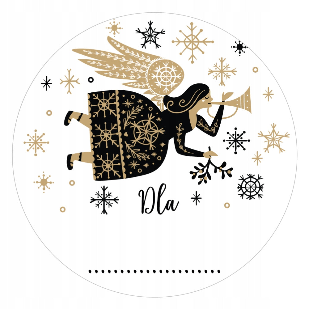 Christmas STICKERS for gift package STAR for you 8s