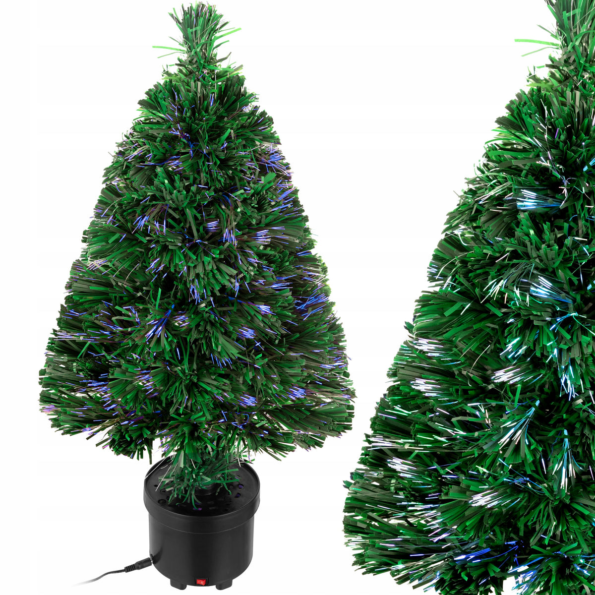 Christmas Tree Artificial Fir 66cm Lights Decorations World Lighting