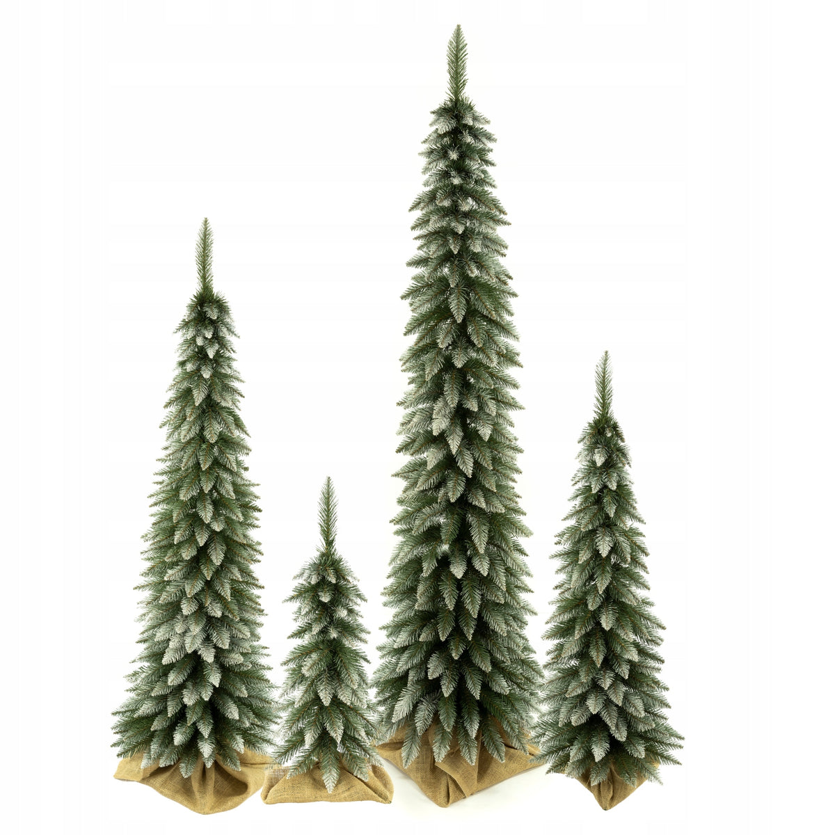 Christmas Tree Artificial Slim Tatra Spruce 75 cm Gently Snowy Narrow