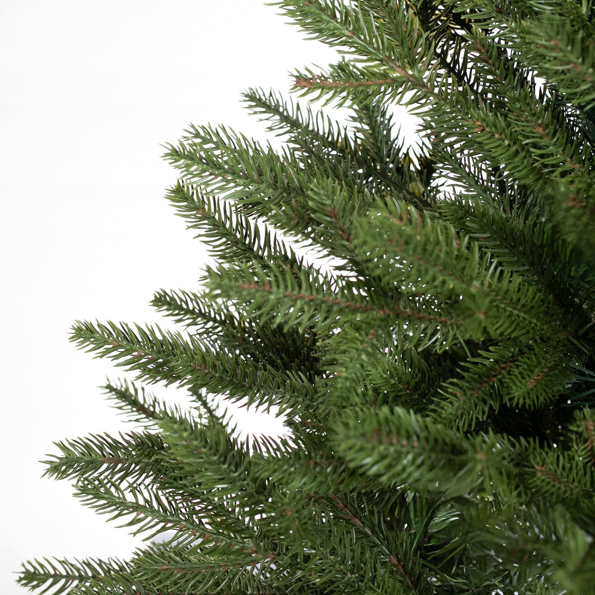 Christmas Tree Artificial Spruce Roma 100% PE in a pot 80cm Height up to 100 cm
