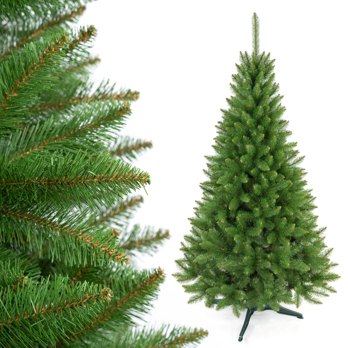 Christmas Tree Spruce Premium 200 cm on stand * Artificial * Dense and Realistic