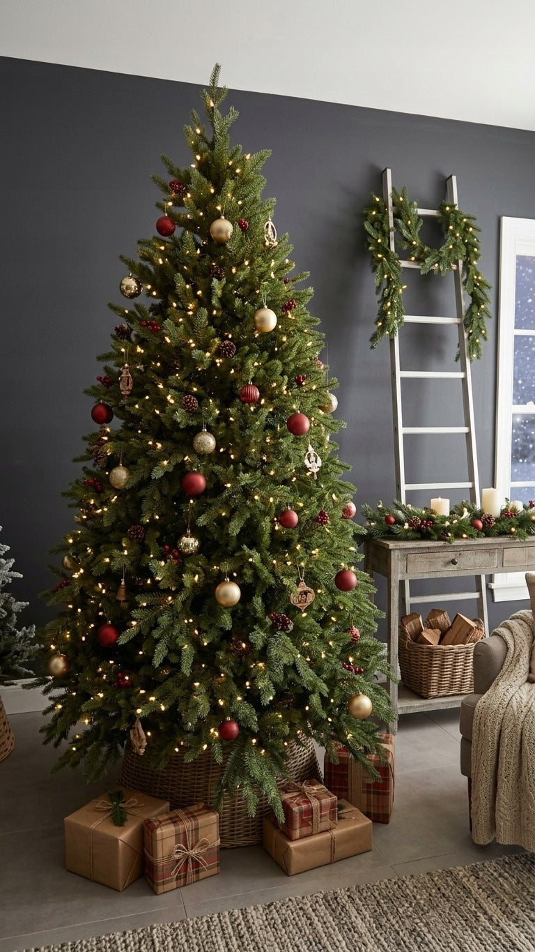 Christmas tree Artificial Spruce Common IMPERIAL 180cm as live 100% PE dense Brand Art-Trans