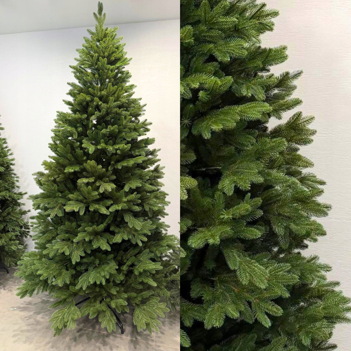 Christmas tree Exclusive artificial Spruce 3D 100% PE 250 cm silicone REAL TREE Packaging status original