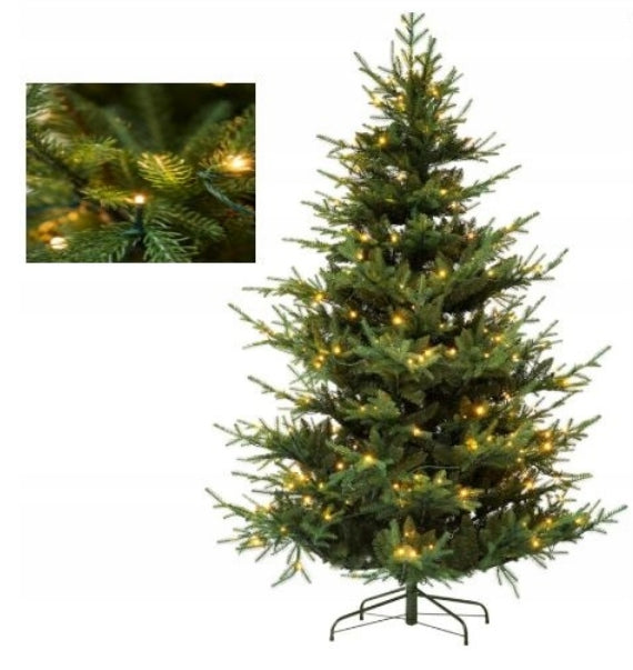 Christmas tree artificial folding + LED light stand 180 cm