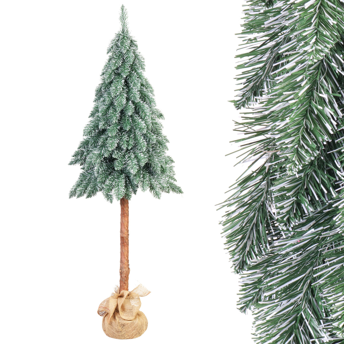 Christmas tree artificial on a natural trunk 200 cm DIAMOND GOLIAT