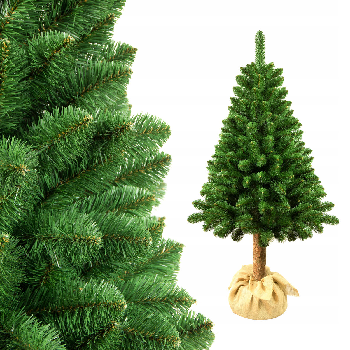 Christmas tree artificial pine on the trunk 200 cm
