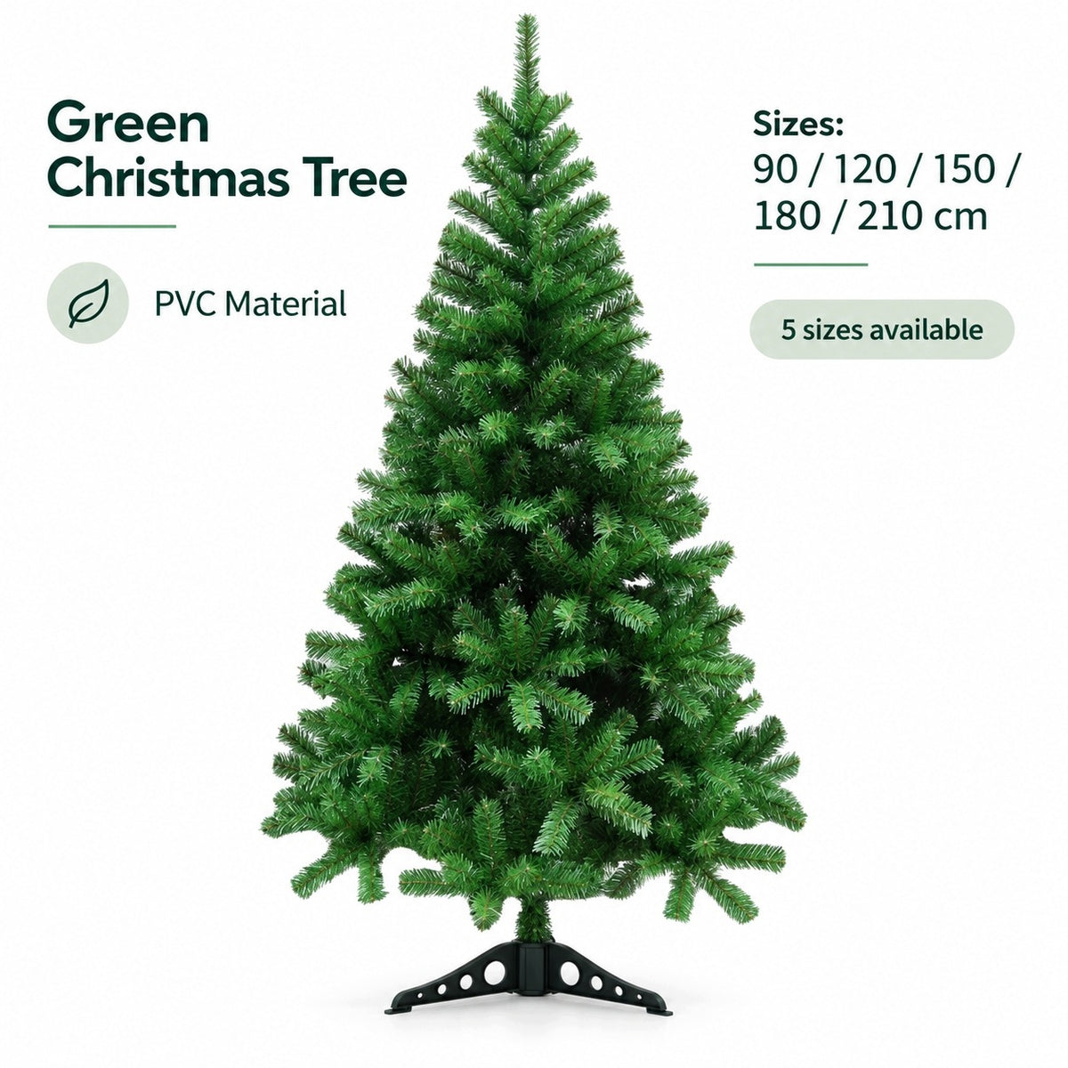 Christmas tree green artificial 120cm Manufacturer code YH-91062-6
