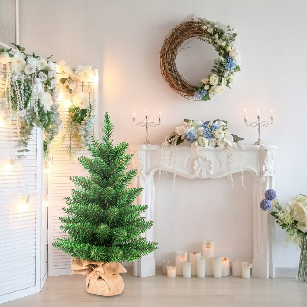 Christmas tree on the trunk 60cm artificial Christmas tree Height up to 100 cm