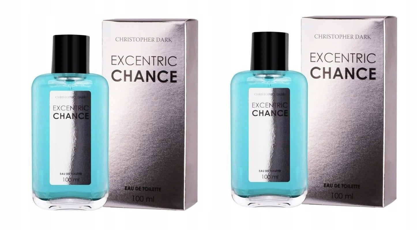 Christopher Dark Excentric Chance 2x100ml eau de toilette MEN SET