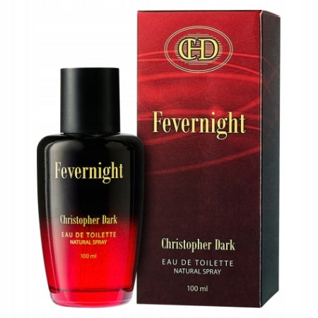 Christopher Dark FEVERNIGHT 2x100ml Eau de Toilette for Men SET Brand Christopher Dark