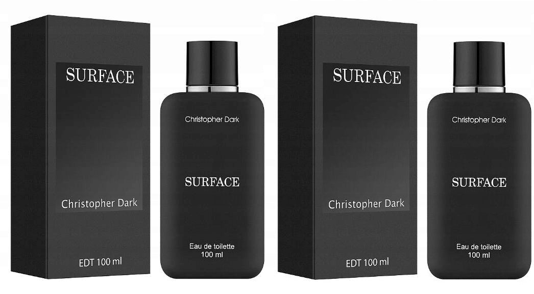 Christopher Dark SURFACE 2x100ml eau de toilette MEN SET