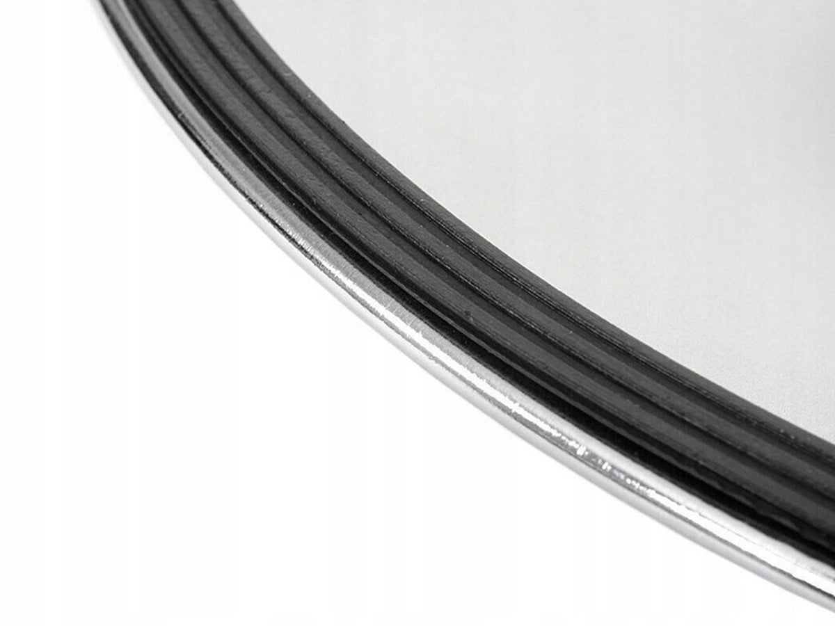 Chrome Hoker Base Plate Chair Pad Rubber 38,5CM 385MM Furniture depth 38 cm