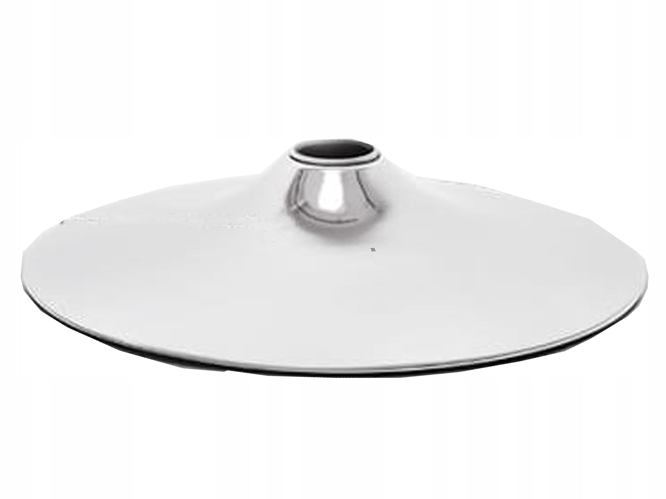 Chrome Hoker Base Plate Chair Pad Rubber 38,5CM 385MM