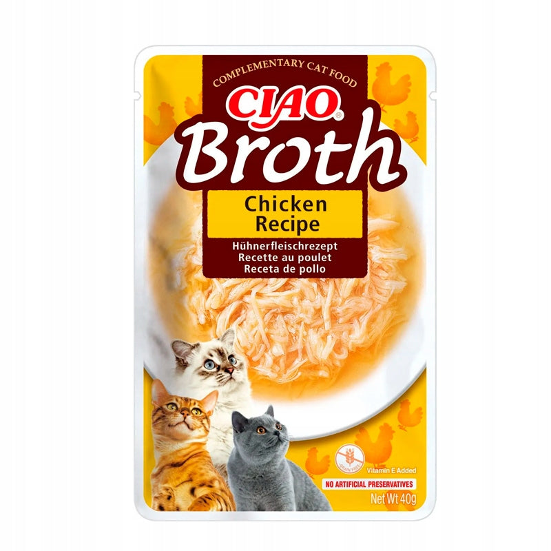 Churu Cat CIAO Broth Chicken Recipe 40g Chicken Broth