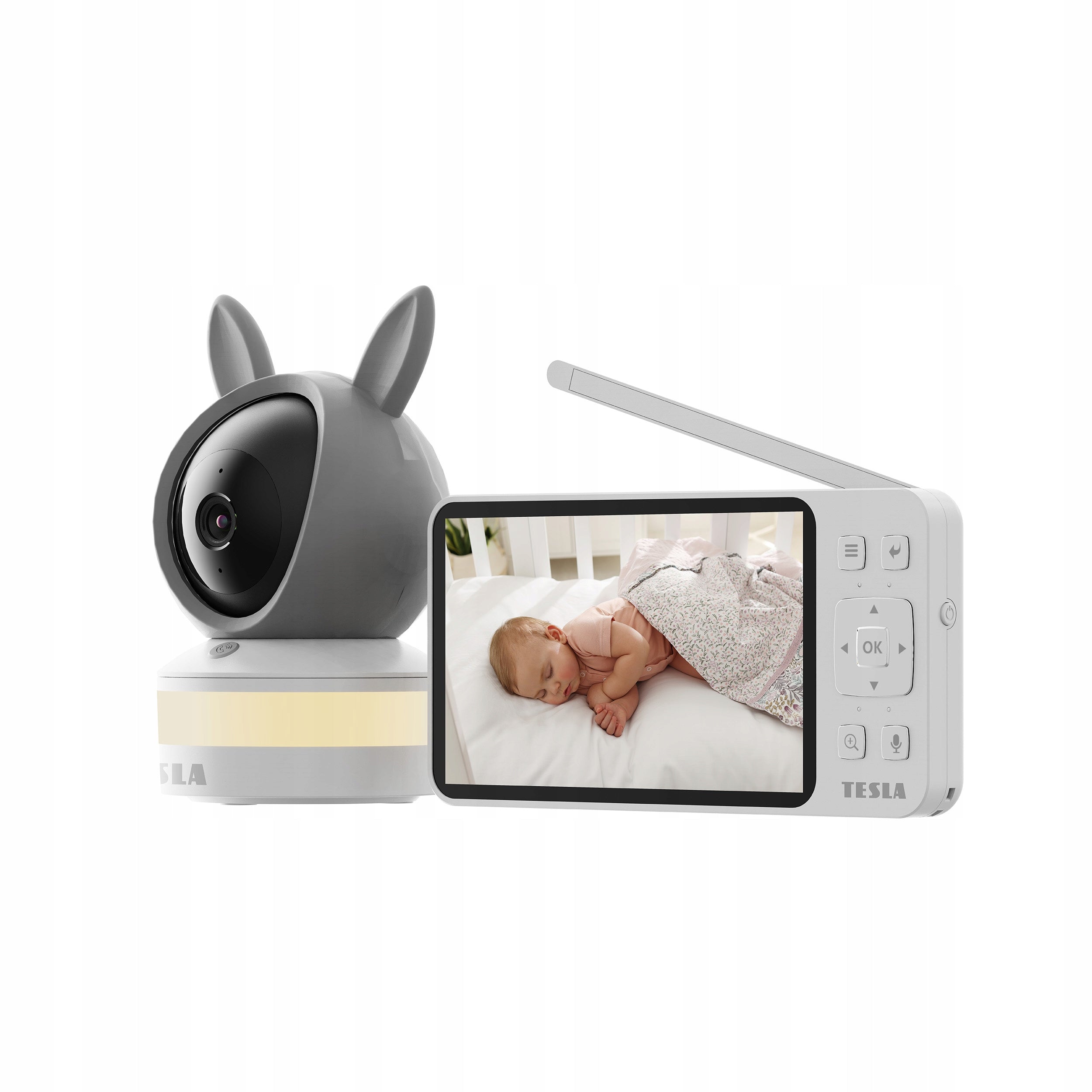 Chůvička TESLA šedá Kind electronic nanny
